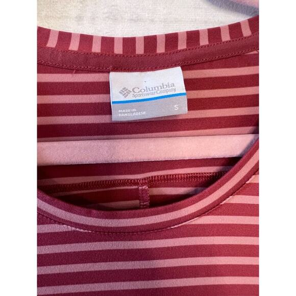 Columbia Size Small Dress Athletic Stripes - Picture 3 of 5